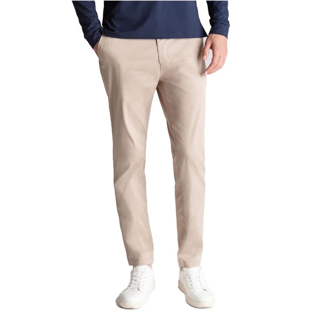 Birddogs Stretch Khaki Pant Slim Fit Tan Stretch Men's 32x32 Preppy